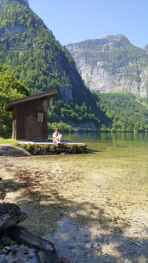 Seeblick Krippenstein Obertraun Exterior foto